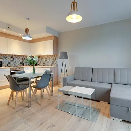 Apartment Blue Mandarin Island Gdansk