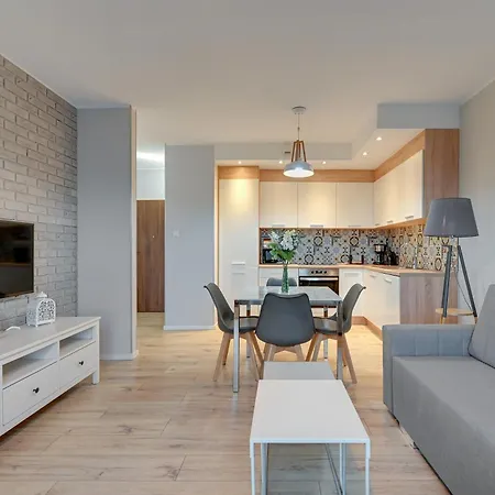 Apartment Blue Mandarin Island Gdansk