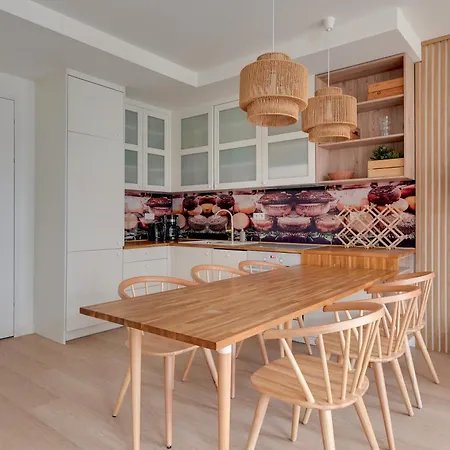 Apartment Blue Mandarin Island Gdansk